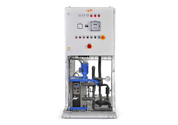 LEWA ecofoam metering system for plastics extrusion