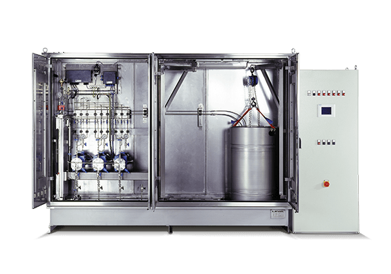 LEWA metering system for refineries