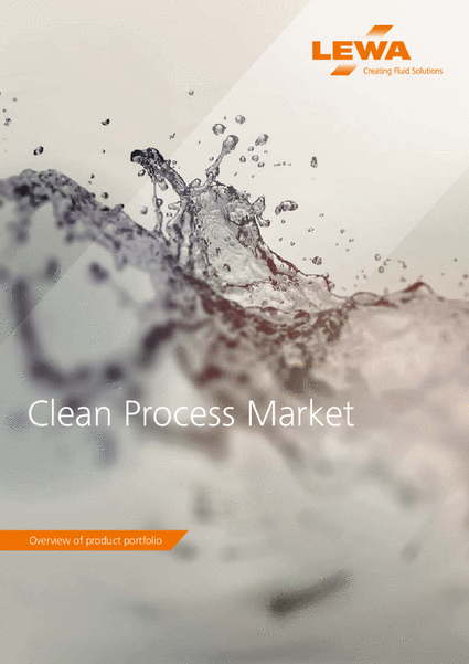 Product Portfolio Clean Process Markets (EN)