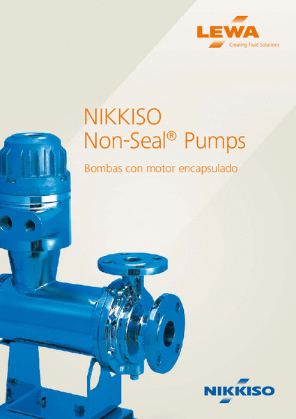 NIKKISO Non Seal Pump (ES)