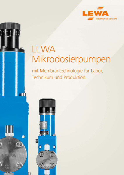 LEWA Mikrodosierpumpen (DE)