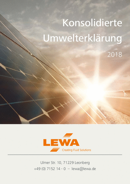 LEWA Umweltbericht (DE)