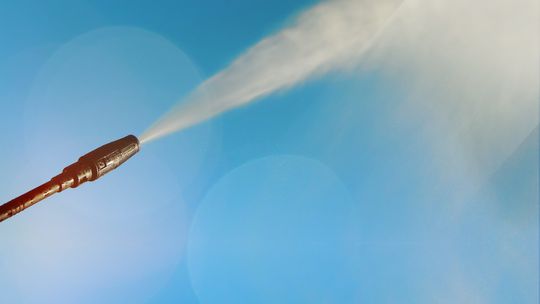 Chemical metering in high-pressure cleaning systems